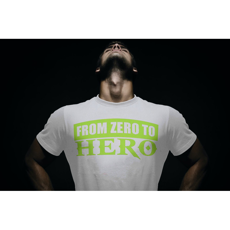 Bodybuilder T-Shirt Gift For Man,From Zero To Hero Pump Cover T Shirt,Oversized Shirt Anime For Gym Rats,Muscle Workout Tank Top,Fitness Tee - 4.jpg