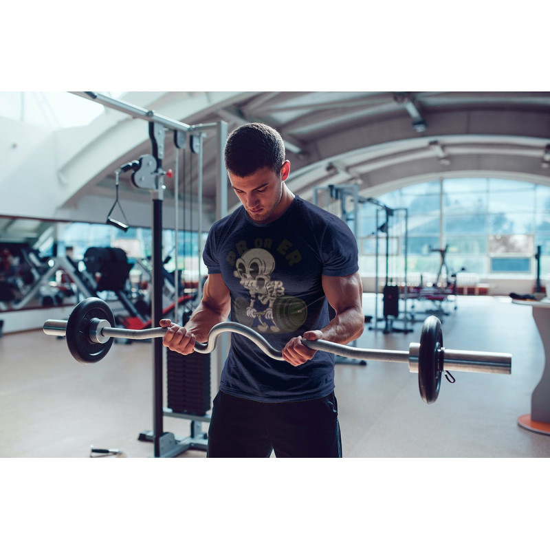 Cartoon Skull Mens and Womens Fun Fitness Tshirt,Funny Pump Cover,Funny Weightlifting TShirt,Funny Bodybuilder T-Shirt,Workout Clothes - 3.jpg