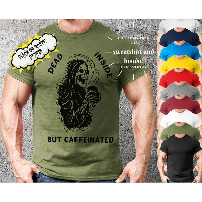 Coffe Skeleton Funny Gift Shirt For Man And Woman,Vintage Skeleton Tee Gift Skulls For Man,Goth Skull Shirt Slang Gift For Vintage Man - 1.jpg