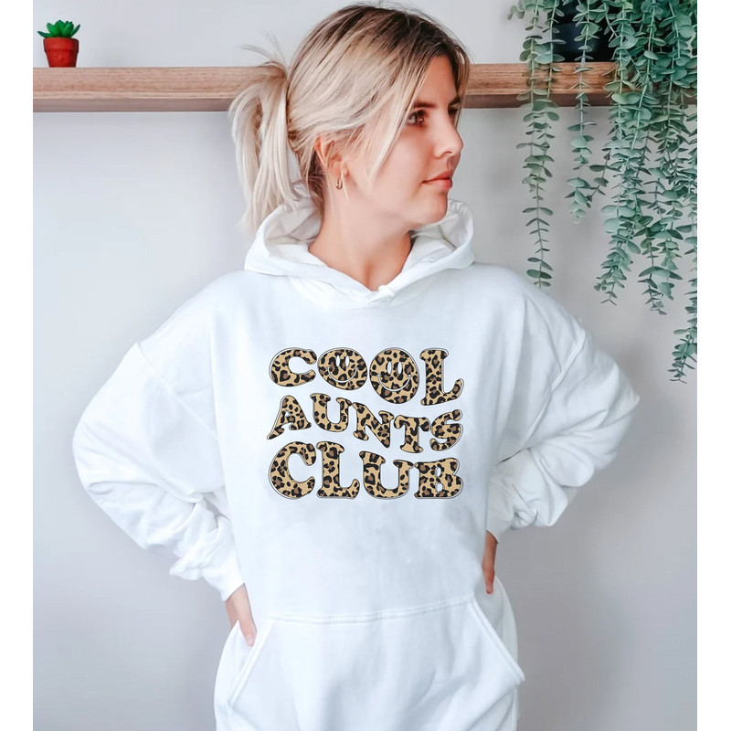 Cool Aunts Club Hoodie Leopard Aunt Birthday,Boho Bubble Letters Sister Gift,Cool Sister Sweat,Best Auntie Sweat,Cute Aunty Gift For Her - 1.jpg