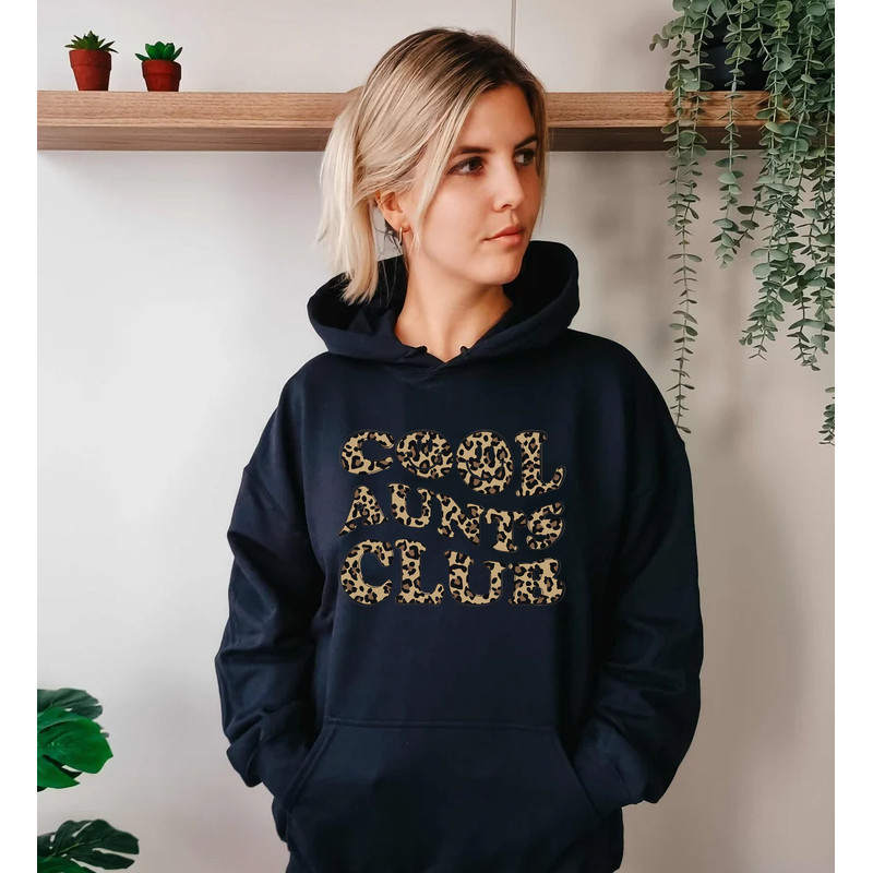 Cool Aunts Club Hoodie Leopard Aunt Birthday,Boho Bubble Letters Sister Gift,Cool Sister Sweat,Best Auntie Sweat,Cute Aunty Gift For Her - 2.jpg