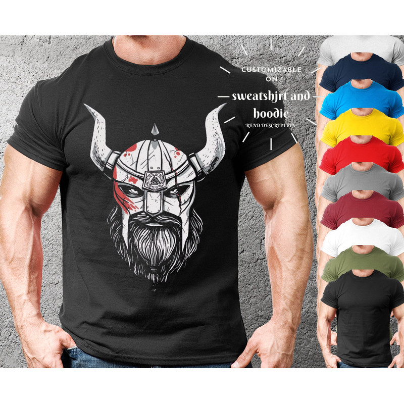 Cool Gift Viking T shirt For Norse Warrior For Man,Valhalla T-Shirt Gift For Nordic,Viking Gift Shirt For Norse Mythology Man,Viking Norse - 5.jpg