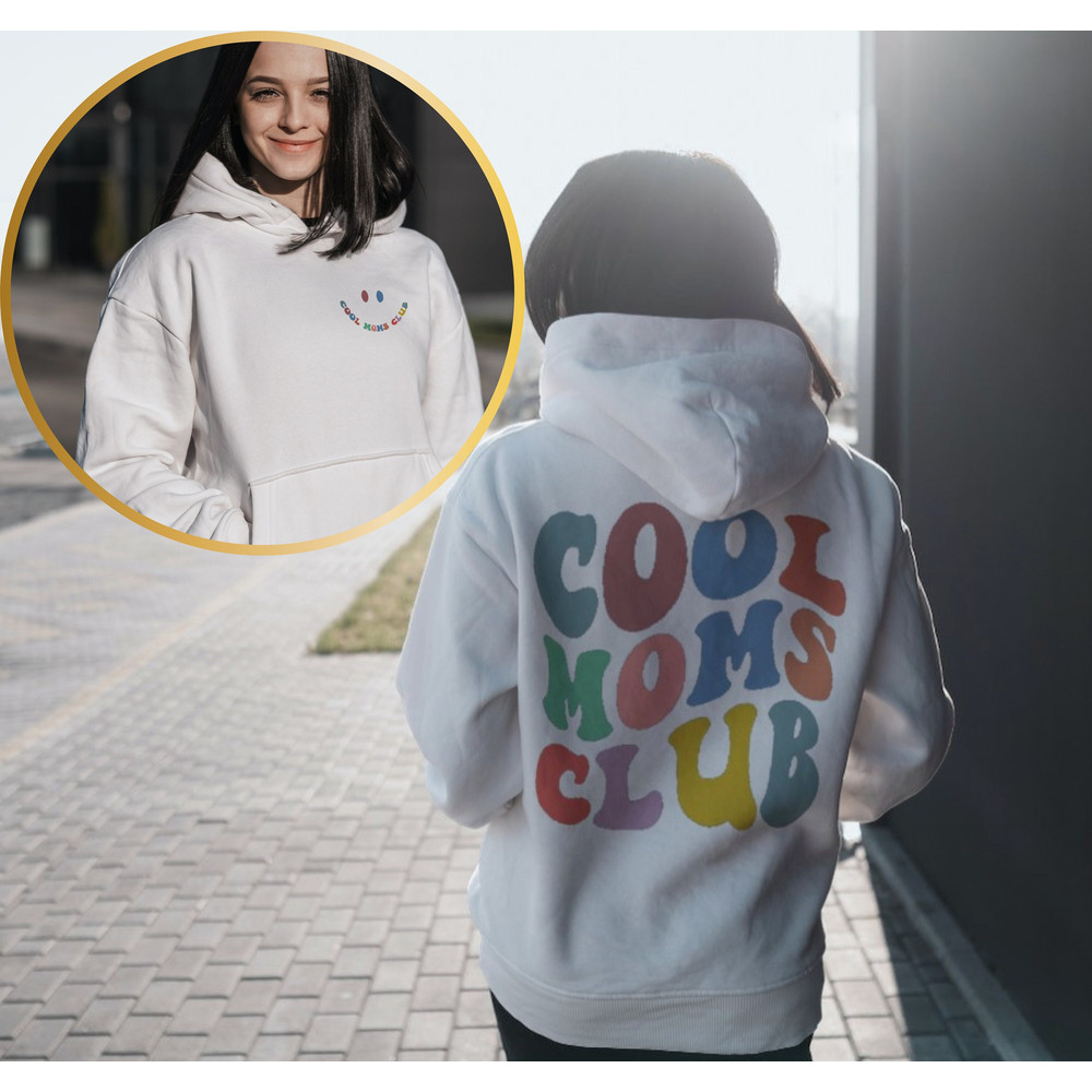 Cool Moms Club Gift Hoodie, Cute Mom Gift for Mom, Retro Pullover Gifts for Beautiful Wife, New Mom Gift Crew Neck, Mom Birthday Gift - 1.jpg