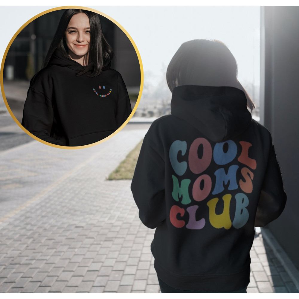 Cool Moms Club Gift Hoodie, Cute Mom Gift for Mom, Retro Pullover Gifts for Beautiful Wife, New Mom Gift Crew Neck, Mom Birthday Gift - 2.jpg