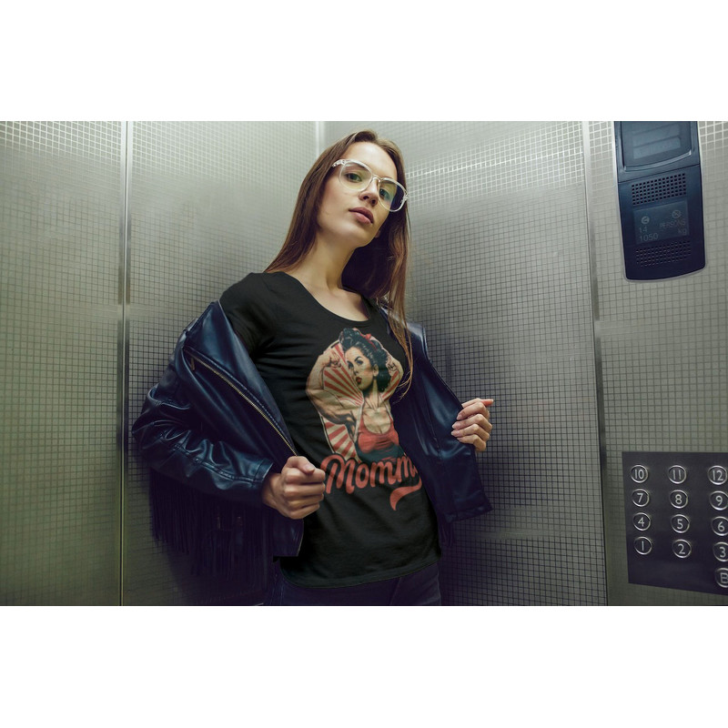 Cute Fitness Tshirt, Funny Workout T-shirt,Womens Shirt That Lifts,Oversized Fitness Shirt for Women,Gym Mommy Tee,Mommy Gym Shirt - 3.jpg