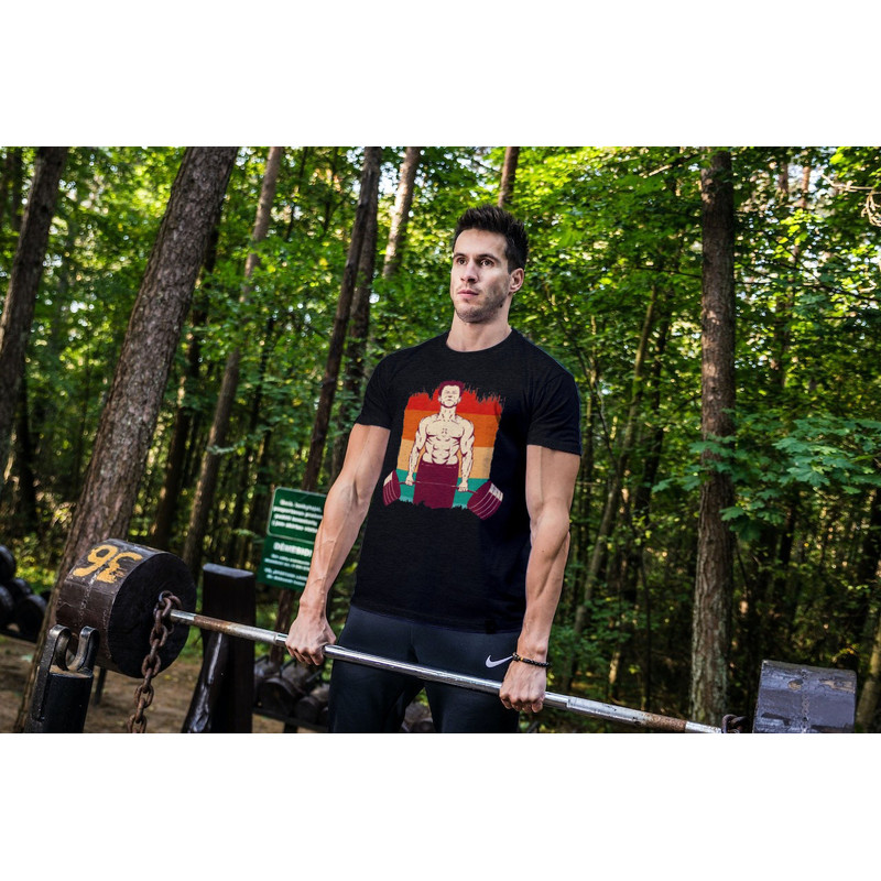 Deadlifter King Bodybuilder T-Shirt,Oversized T-shirt Workout Apparel,Bodybuilder and weightlift gift,Gym Muscle Tank Top,Gym shirt For Boys - 1.jpg