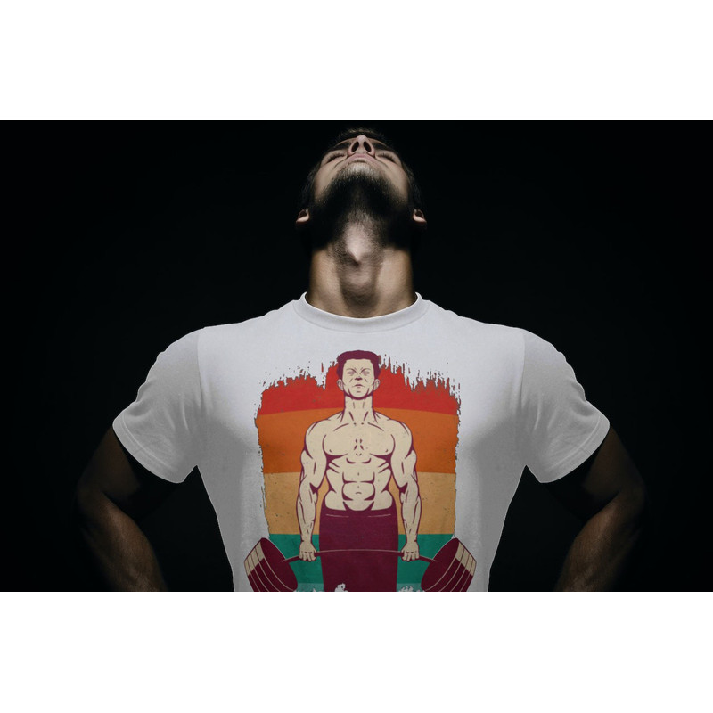 Deadlifter King Bodybuilder T-Shirt,Oversized T-shirt Workout Apparel,Bodybuilder and weightlift gift,Gym Muscle Tank Top,Gym shirt For Boys - 3.jpg