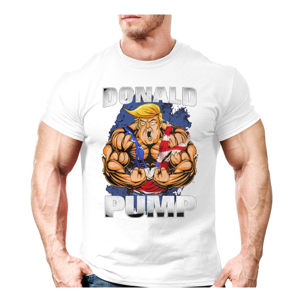 Donald Pump Smashing Gift Gym Shirt For Gym Rat,Funny Pump Cover,Oversized TShirt Workout Apparel,Fun Fitness T-shirt,Workout Shirt for Man - 4.jpg
