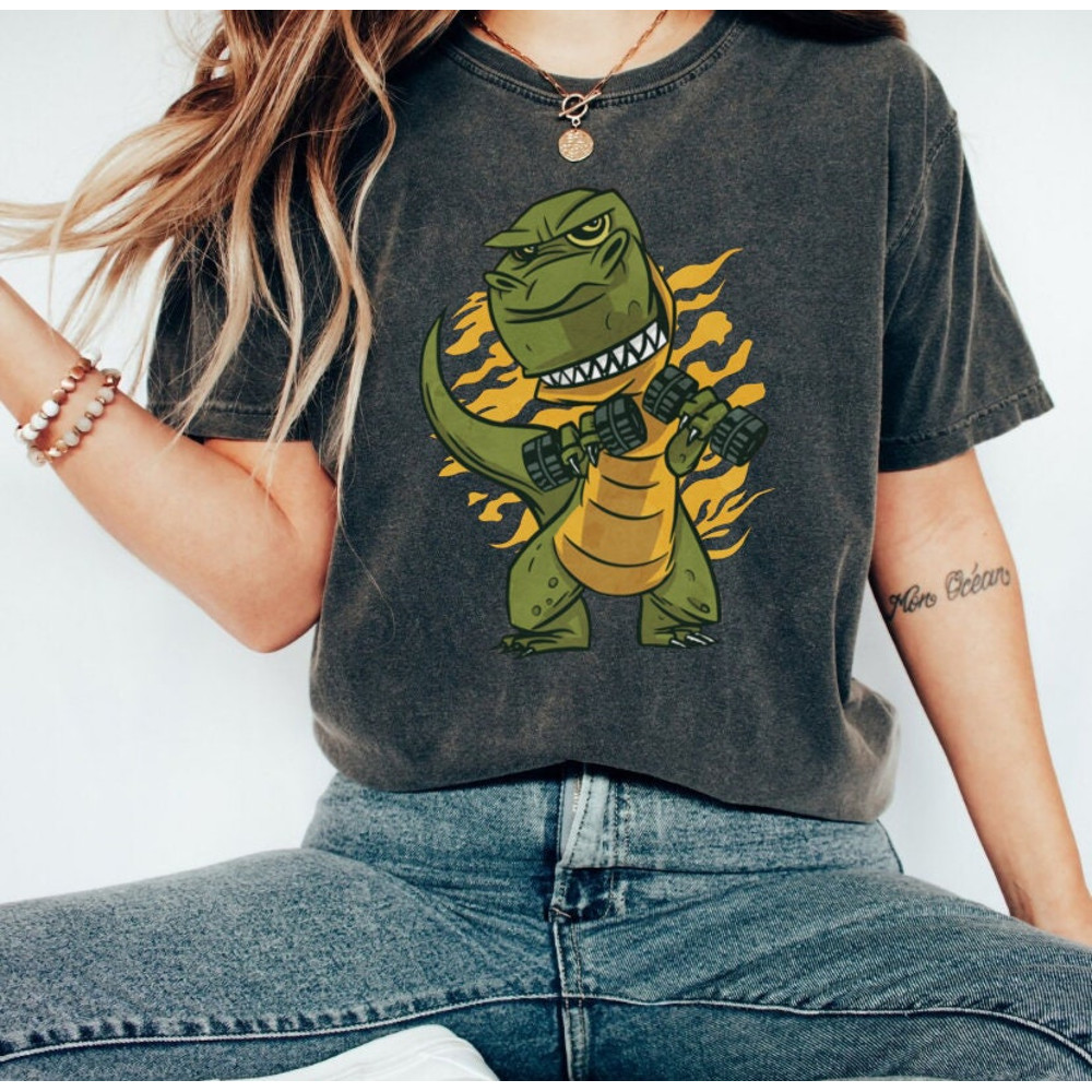 Fitness T-Rex Body Builder Shirt, Funny Pump Cover,Funny Weightlifting TShirt,Funny Bodybuilder T-Shirt,Mens and Womens Fun Fitness T shirt - 3.jpg