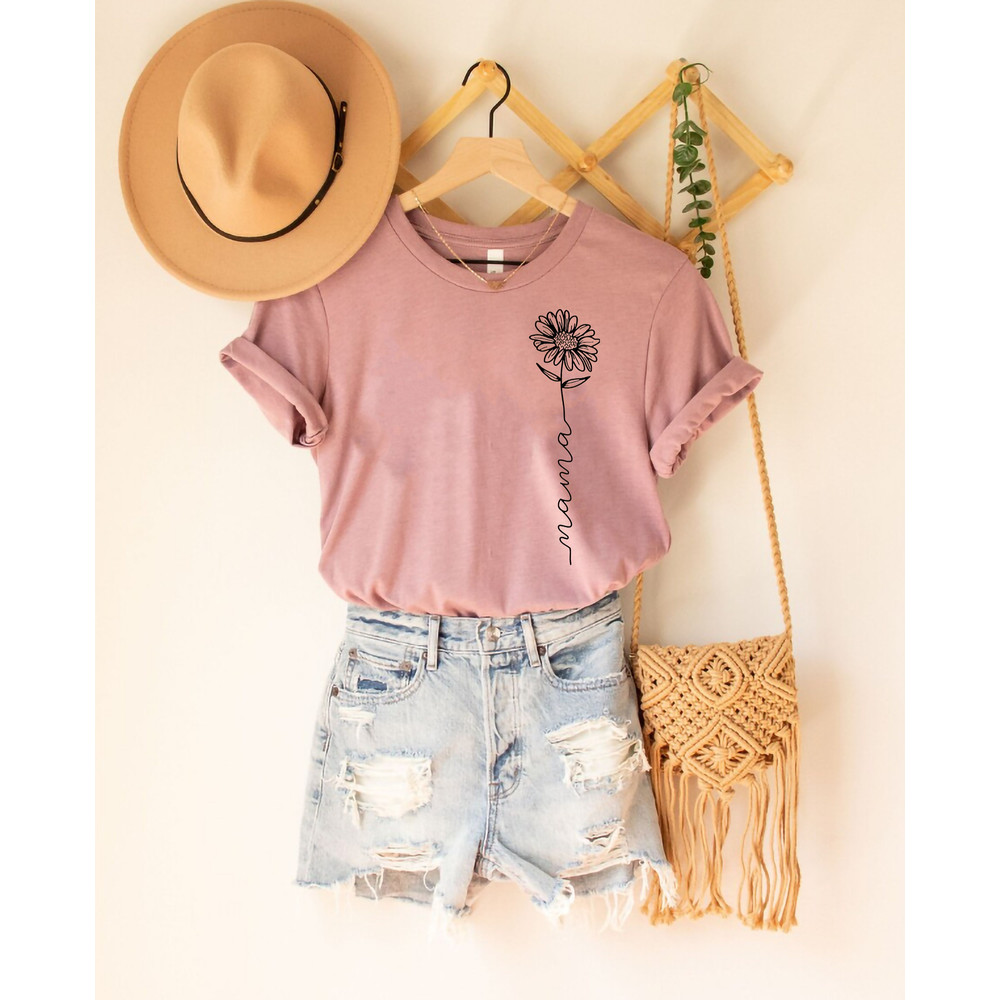 Flower Baha Mama Shirt for Wife, Muscle Mommy TShirt For Beautiful Mom, Love Mom Gift,Gifts for Mom,Cute Mama Gift Mother Day, Gift Son Mom - 1.jpg