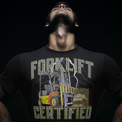 forklift certified funny gift t shirt for forklift mechanic,forklift driver training tshirt for forklift operator,shop m