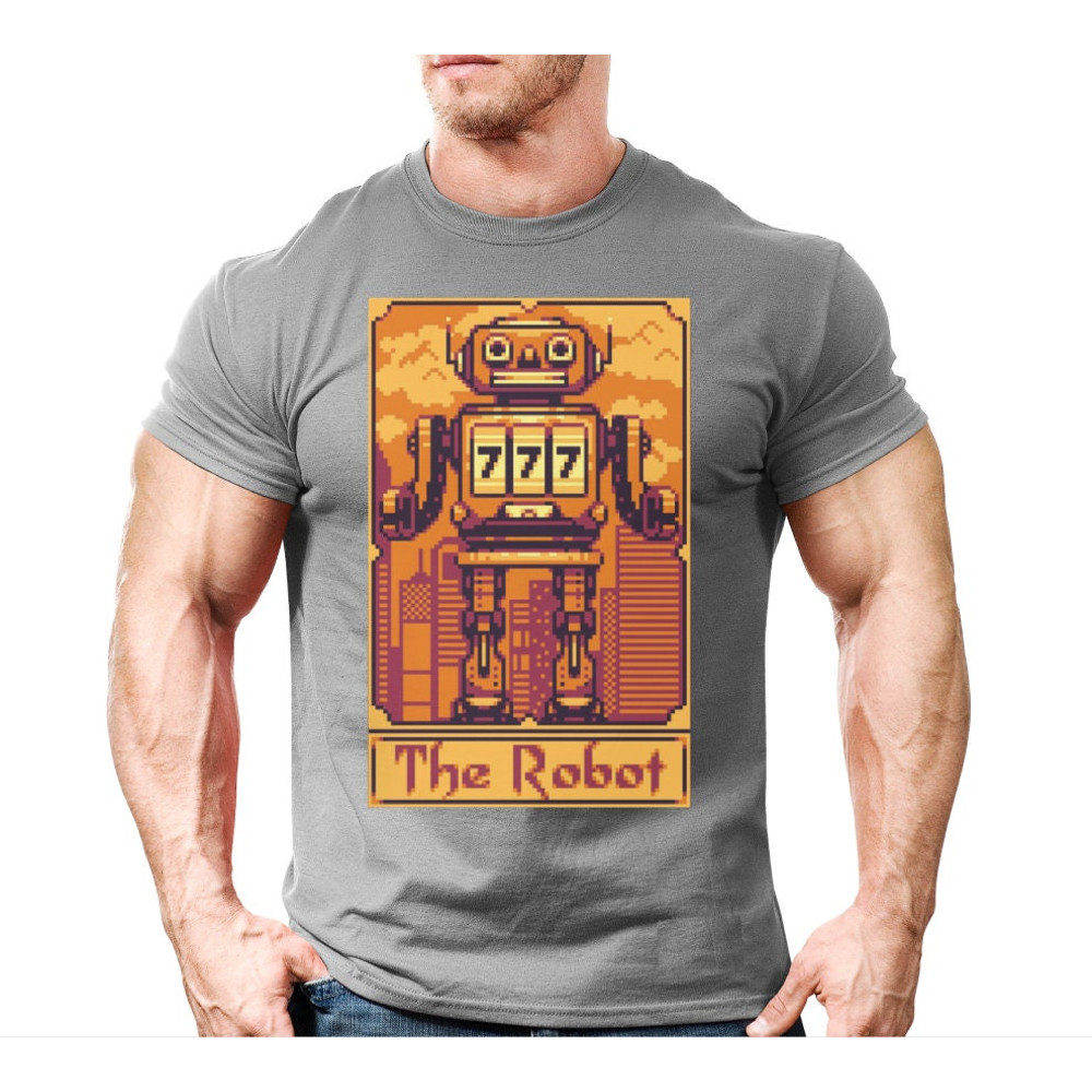 Funny Robot VideoGame Tshirt,Gamer Streamer Ideas,Gaming T-Shirt Nerd Man,Birthday Gift For Gamer Son Vintage,T Shirt Meme Funny Tee - 5.jpg