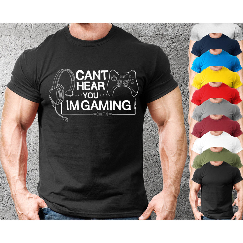 Gaming T-Shirt Nerd Unisex,Gamer Streamer Ideas,Funny VideoGame Tshirt,T Shirt Meme Funny Tee Vintage, Birthday Gift For Gamers - 1.jpg