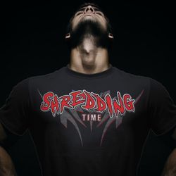 get shredded gym oversized tshirt for gym rats,shredding time gym workout appareal,bodybuilder squat pr or er gift,funny