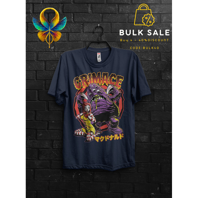 Grimace Shake Horror Funny Shirt Tik Tok Trend Meme,HBD Grimace Hilarious Tshirt,Grimace Survivor Appareal, Happy Birthday Grimace T-Shirt - 4.jpg