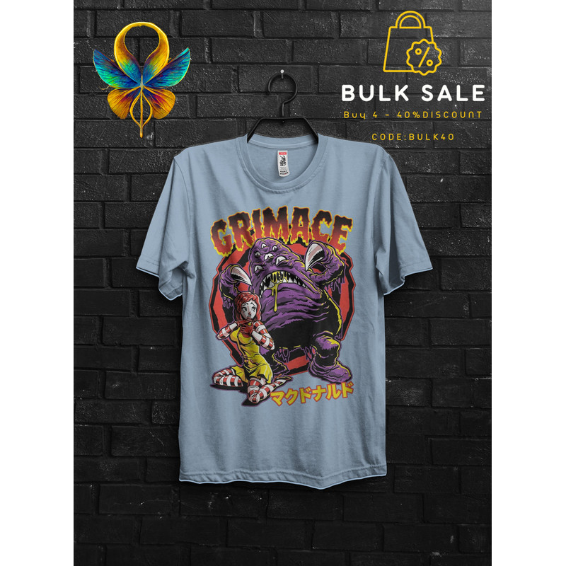 Grimace Shake Horror Funny Shirt Tik Tok Trend Meme,HBD Grimace Hilarious Tshirt,Grimace Survivor Appareal, Happy Birthday Grimace T-Shirt - 5.jpg