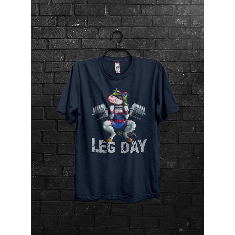 Gym Unicorn T Shirt Gift For Man,Funny Oversized Tshirt Pump Cover For Gym Rats,Bodybuilder Fitness Gifts Shirt Workout,Leg Day Deadflit Tee - 2.jpg