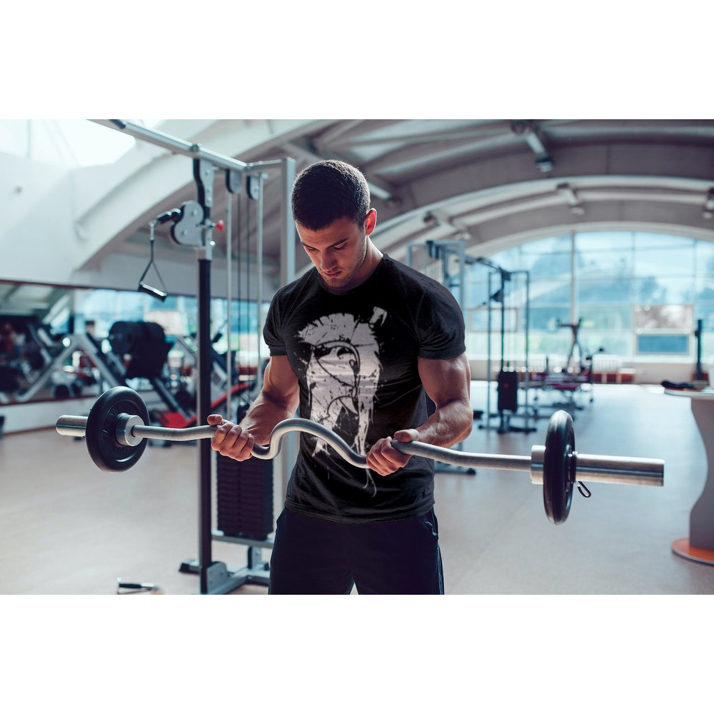 Gym Tshirt Spartan Warrior Gift For Man, Bodybuilder Shirt For Beast Workout, Warrior Pump Cover For Gym Rats,Aesthetic T Shirt for Gym Mens - 2.jpg