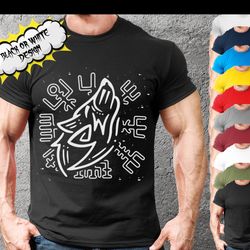 howling wolf vegvisir valhalla t-shirt gift for nordic boy and girl,norse mythology viking shirt warrior,viking gift shi