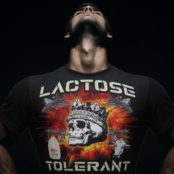 lactose tolerant funny meme gift t shirt for friends,lactose intolerant milk lmao shirt for teenager,i refuse to tolerat