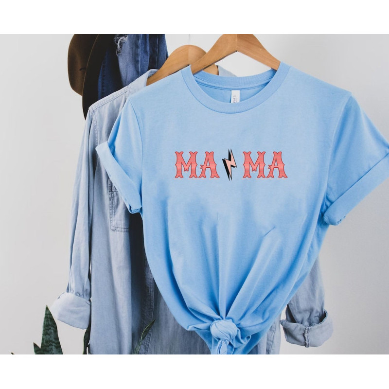 MAMA Shirt for Mother's Day, MAMA Crewneck,Gifts for Mom,Cute Mama Gift for Mothers Day,Mama T Shirt,Wonderful Mommy Appareal - 5.jpg