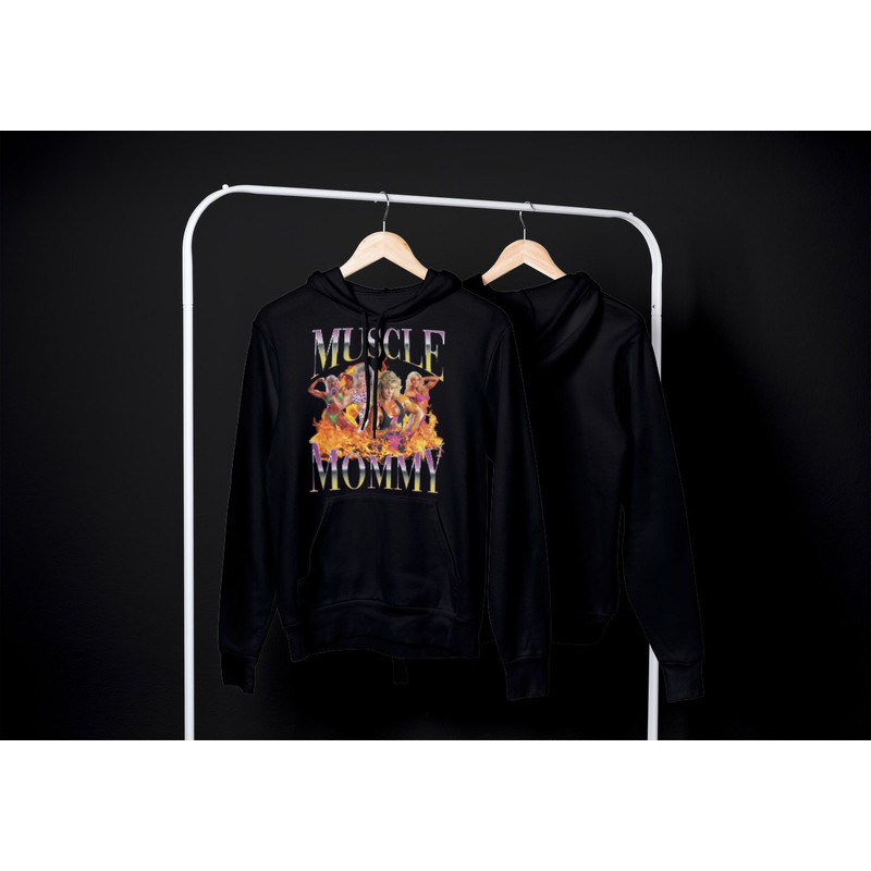 Muscle Mommy Hoodie Gym,Oversized Fitness Sweatshirt for Women,Retro Muscle Mommy Gym Shirt,Bodybuilder and Weightlifting Gift,Gym Mommy Tee - 1.jpg