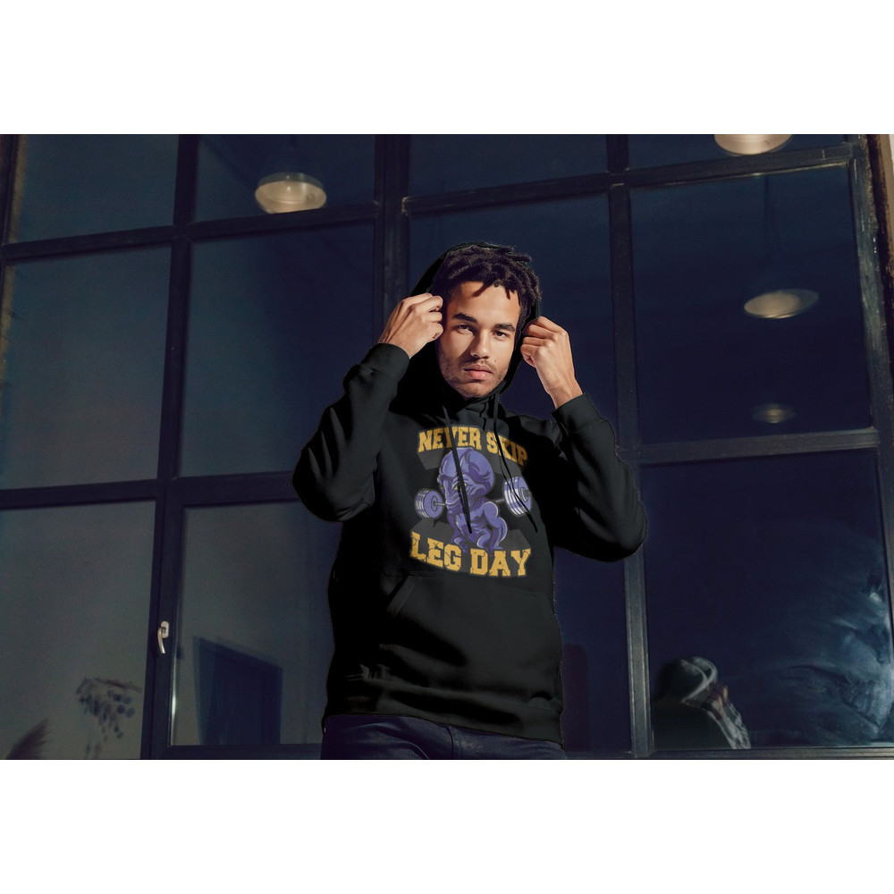 Never Skip Leg Day Gym Oversized Hoodie Gift For Gym Rats,Funny Sweater Pump Cover,Gym Kleading Pullover,Bodybuilder Gym Sweatshirt For Man - 3.jpg