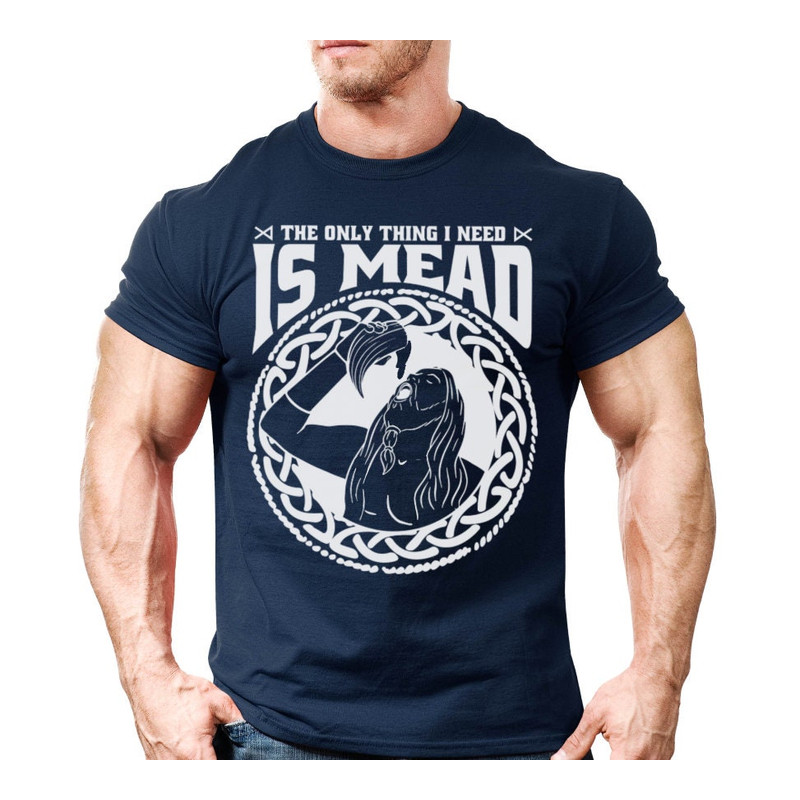 Norse Viking T shirt for Male Warrior,Cool TShirt Norse Mythology Viking Warrior For Man Viking Norse History Shirt For Men, Retro Viking Te - 5.jpg