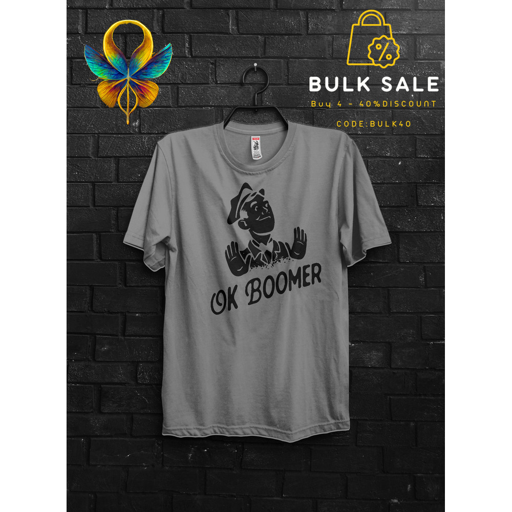 Ok Boomer Funny Meme Gift T shirt For Millennial,Smile Meme Guy Face Tee,Ok Boomer Gen z Humor,Cringe Quotes About To Laugh Appareal For Man - 3.jpg