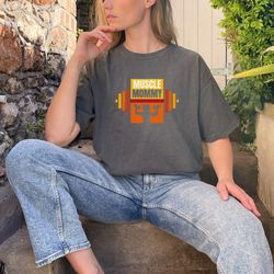 oversized fitness tee for women,funny workout t-shirt,womens shirt that lifts,bodybuilder and weightlifting gift,gym mom