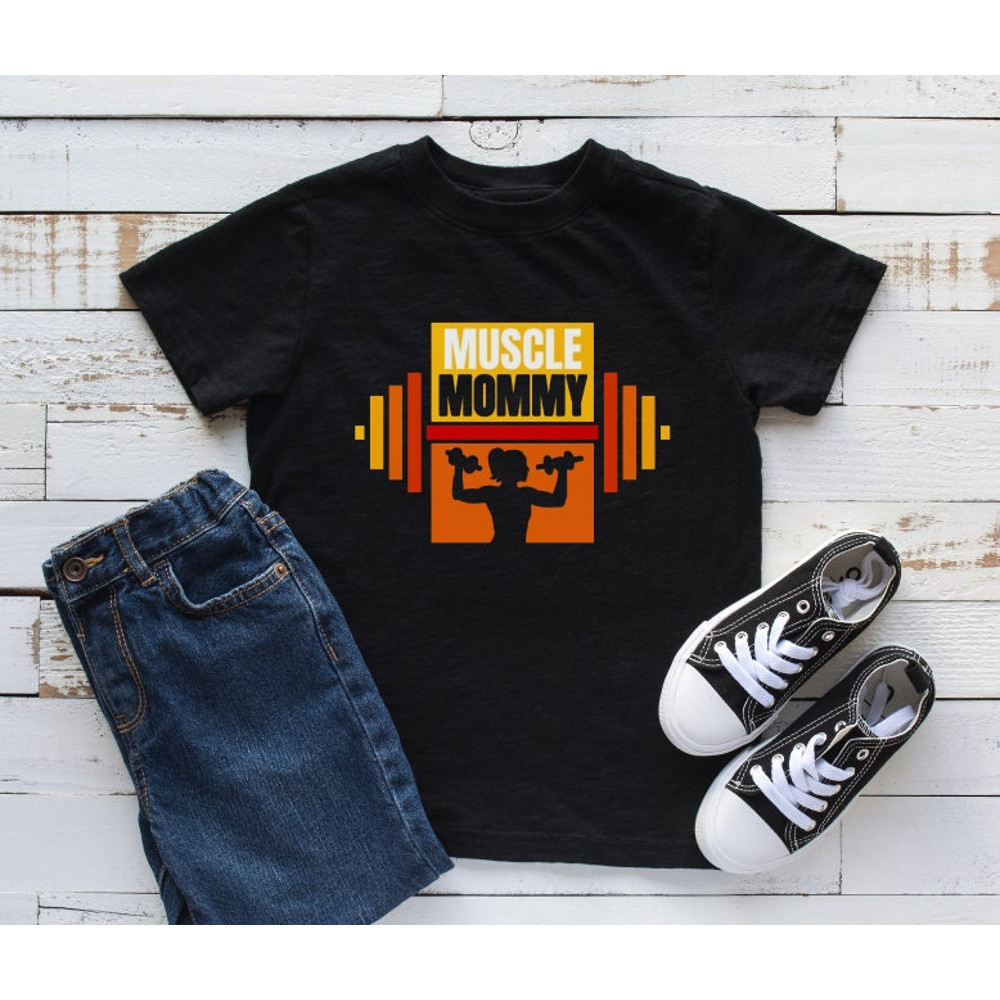 Oversized Fitness Tee for Women,Funny Workout T-shirt,Womens Shirt That Lifts,Bodybuilder and Weightlifting Gift,Gym Mommy Tee,Fitness Shirt - 5.jpg