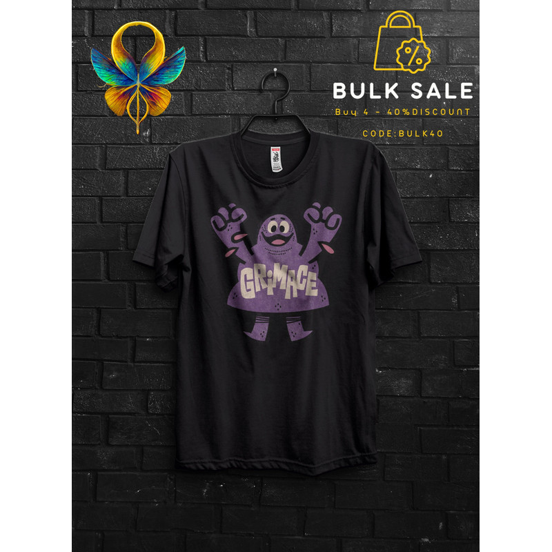 Peluche Grimace Shake Hits Shirt Tik Tok Trend Funny Meme,Grimace Survivor Appareal,HBD Grimace Hilarious Tshirt,Happy Birthday Grimace Tee - 1.jpg