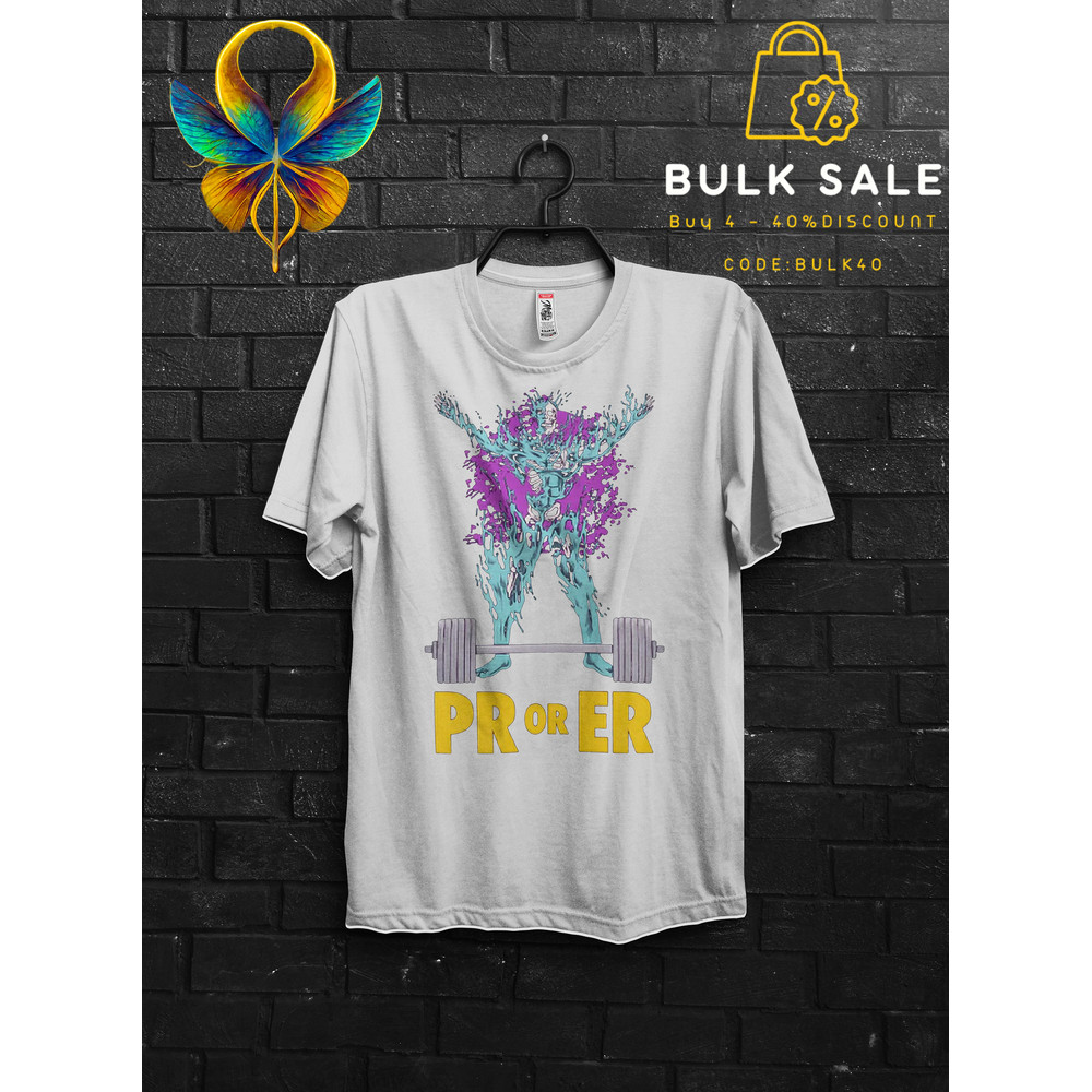 Pr Or Er Gym Lifting T Shirt For Gym Rats,Bodybuilder Workout Deadlift Shirt Gift For Man,Fitness Anabolic Appareal Skull Tee Pump Cover - 2.jpg