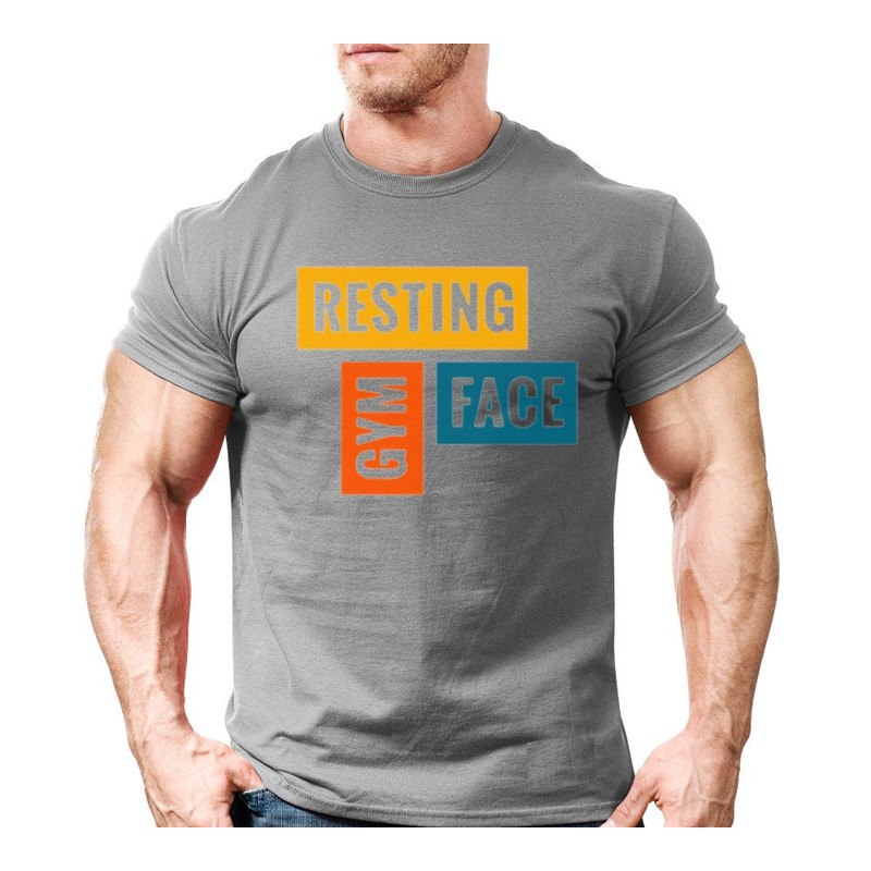 Resting Gym Face Workout T-Shirt for Men and Women,Mens and Womens Fun Fitness Tshirt,Weightlifting Funny Gym Lifting Apparel, Muscle Tank - 5.jpg