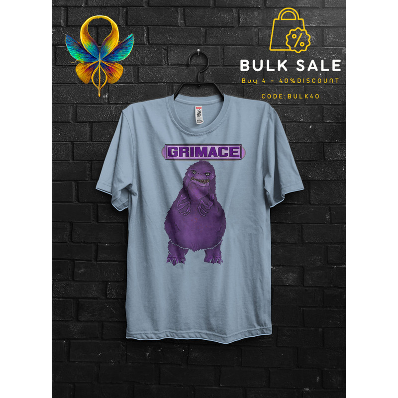 Scary Grimace Shake Shirt Horror Funny Tik Tok Trend Meme Gift,Happy Birthday Grimace Tee,HBD Grimace Gift Tshirt,Grimace Survivor Appareal - 5.jpg