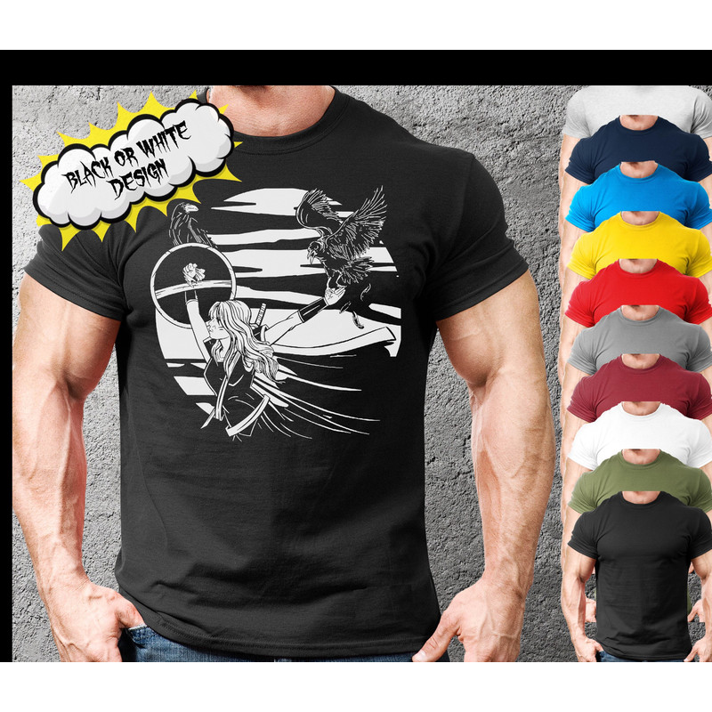 Shield Maiden Viking Hugin and Munin Viking Tshirt Norse Tunic For Boy And Girl,Norse Mythology Viking Gift Shirt Unisex Warrior,Viking Tee - 1.jpg