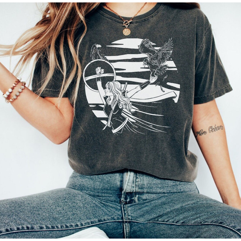 Shield Maiden Viking Hugin and Munin Viking Tshirt Norse Tunic For Boy And Girl,Norse Mythology Viking Gift Shirt Unisex Warrior,Viking Tee - 3.jpg