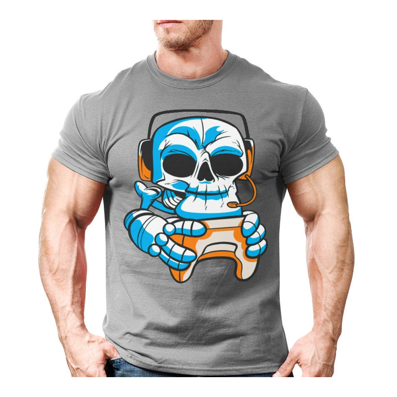 Skull Gamer Shirt Mens Top Tee Clothing Gift,Birthday Gift For Gamer Son Guy,Streamer Ideas,Funny VideoGame Tshirt, Meme Funny Tee Vintage - 5.jpg
