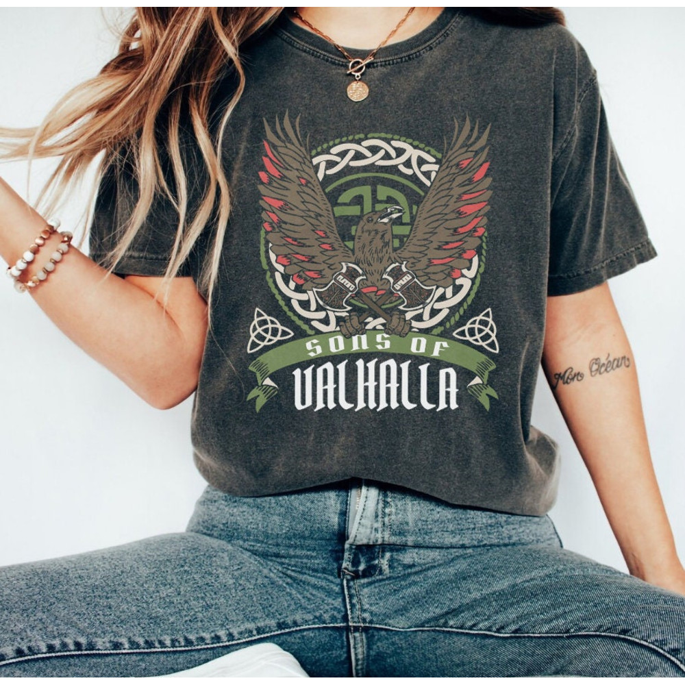 Sons of Valhalla Norse Mythology Viking Shirt Unisex,Cool T Shirt Norse Mythology Vikings,Viking Gift Shirt For Man And Woman, Viking Tee - 3.jpg