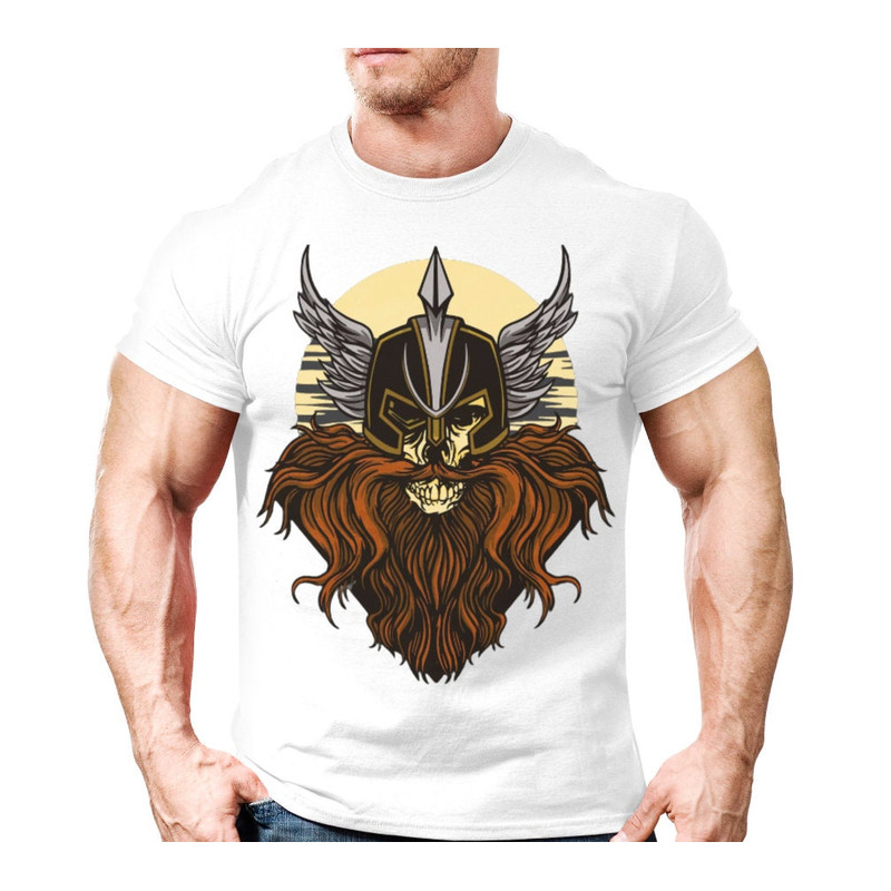 Sunset Viking Gift Shirt For Man And Woman,Cartoon Vikings Tee,Cool TShirt Norse Mythology Viking Warrior,Valhalla T-Shirt Gift For Nordic, - 4.jpg