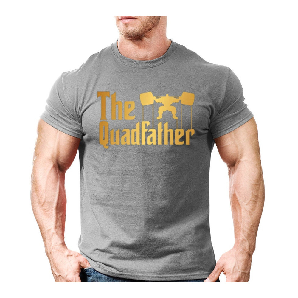 The Quadfather Gym Gift Lifting Shir For Mens,Gym Muscle Tshirt For Gym Rats,Oversized T-shirt Pump Cover For Workout,Funny Bodybuilder Tee - 4.jpg
