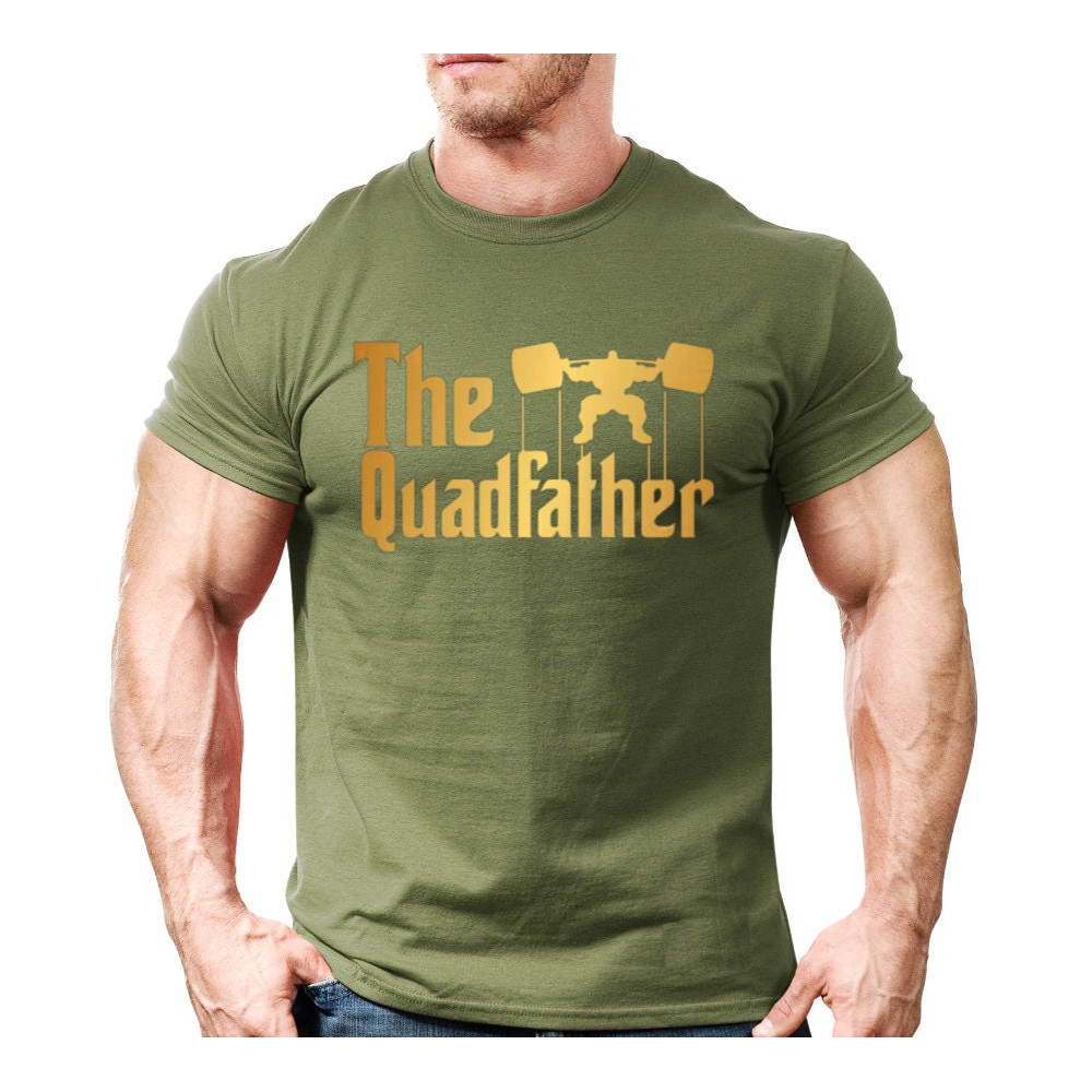 The Quadfather Gym Gift Lifting Shir For Mens,Gym Muscle Tshirt For Gym Rats,Oversized T-shirt Pump Cover For Workout,Funny Bodybuilder Tee - 5.jpg