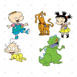 rugrats svg bundle, trending svg, rugrats svg, tommy svg, angelica svg, chuckie svg, lil svg, phil svg, dill svg, kimi s
