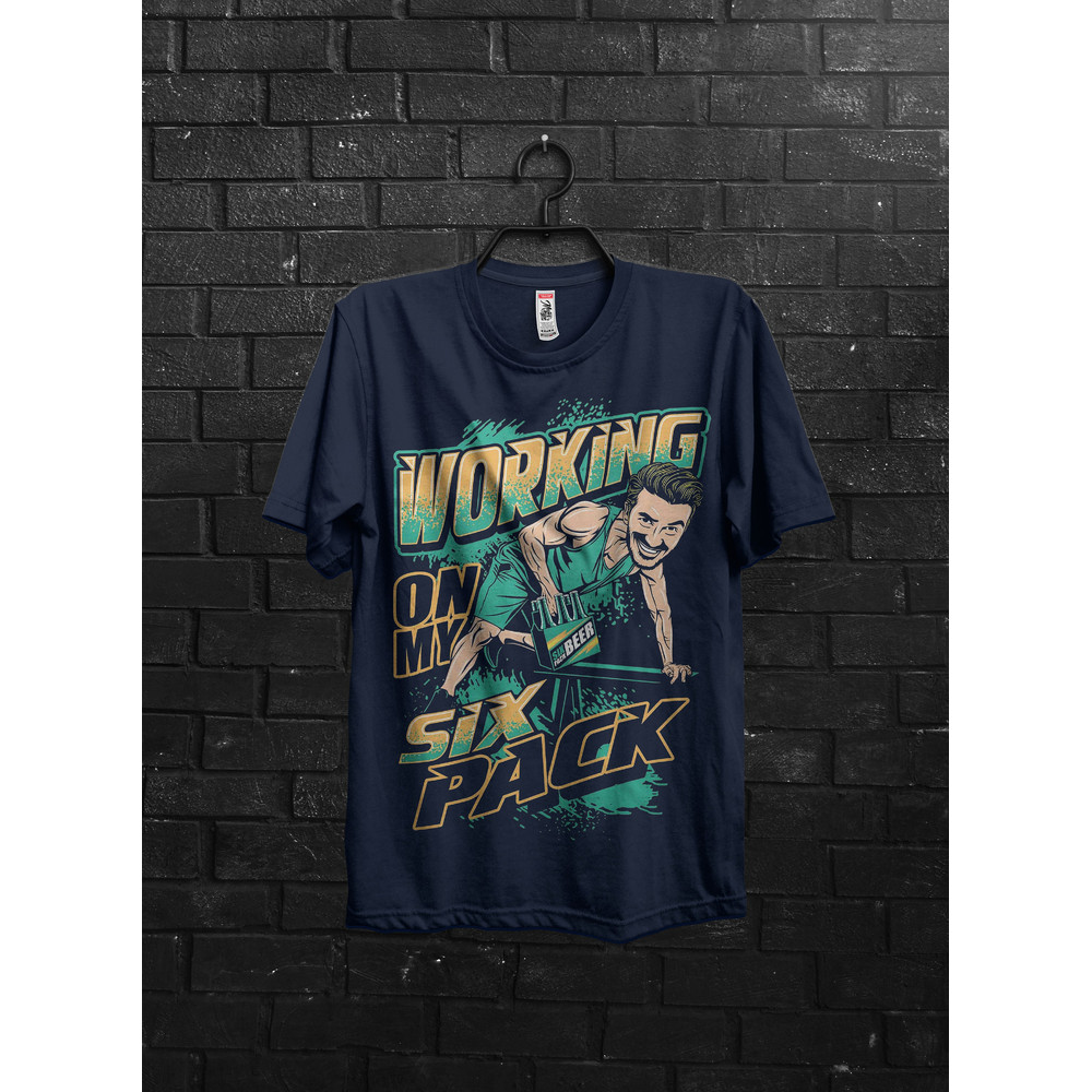 Training For Six Pack Abs Gym T Shirt Gift,Fitness Shirt for Beer Lovers,Funny Oversized Tshirt Pump Cover For Gym Rat,Bodybuilder Workout - 2.jpg