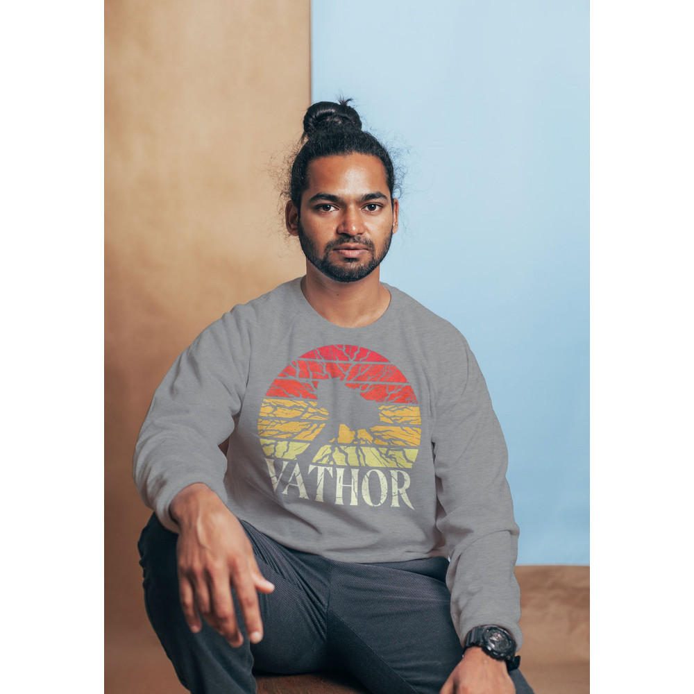 Vathor Sweathirt Gift For Viking Warrior Man,Cool Berseker Viking Crewneck,Norse God Tee For MenNorse Mythology Gift Viking Pullover Unisex, - 3.jpg