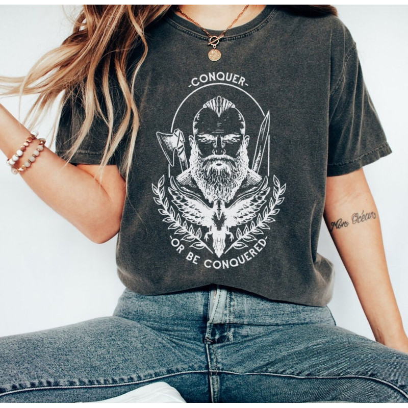 Viking Gift T Shirt For Man For Norse Mithology ,Ragnar Vikings Shirt Floki Warrior,Valhalla T-Shirt Gift Nordic,Cool Viking Shirt Valknut - 2.jpg