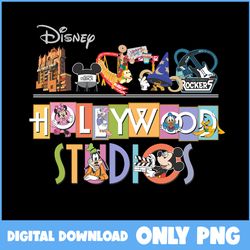 disney hollywood studio png, mickey mouse png, mickey mouse and friends png, disney png, disney png digital file