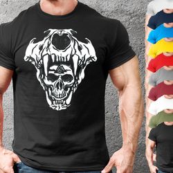 viking rune tshirt valknut skull norse mythology warriors unisex,viking gift shirt for man and woman,cool norse history