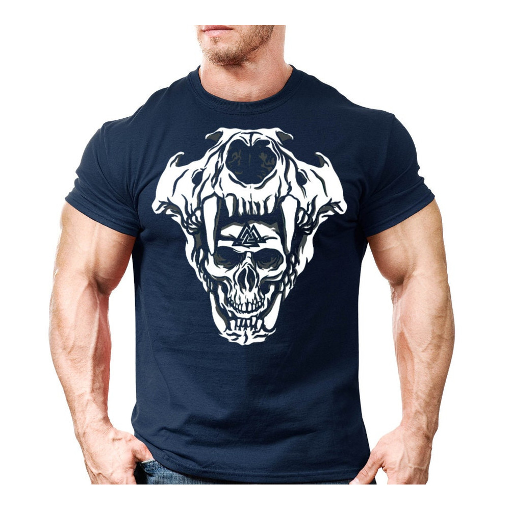 Viking Rune TShirt Valknut Skull Norse Mythology Warriors Unisex,Viking Gift Shirt For Man And Woman,Cool Norse History TShirt For Warrior - 5.jpg