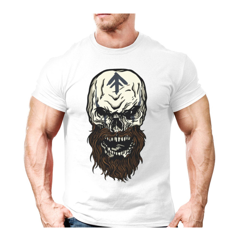 Viking Warrior Skull Bearded T-Shirt For Man And Woman,Vikings Norse History Gift TShirt,Cool Norse Warriors TShirt,Funny Viking Gift Shirt - 4.jpg